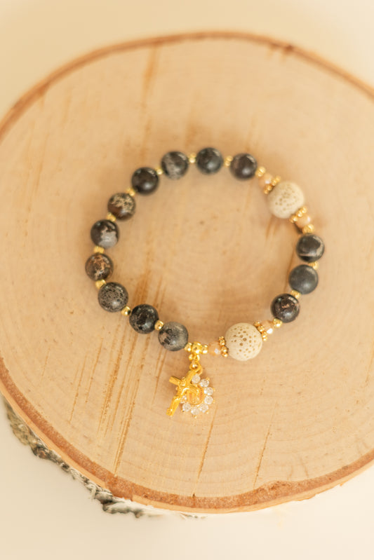 Stretch Decade Bracelet - Lady of Sorrows