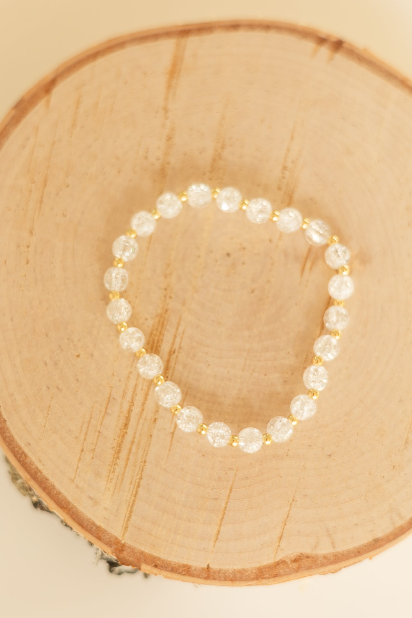 Stretch Stack Bracelet - Gate of Heaven - Gold