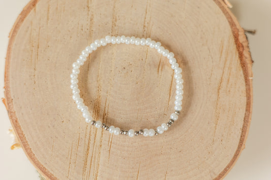Stretch Stack Bracelet - Morse Code - Amen
