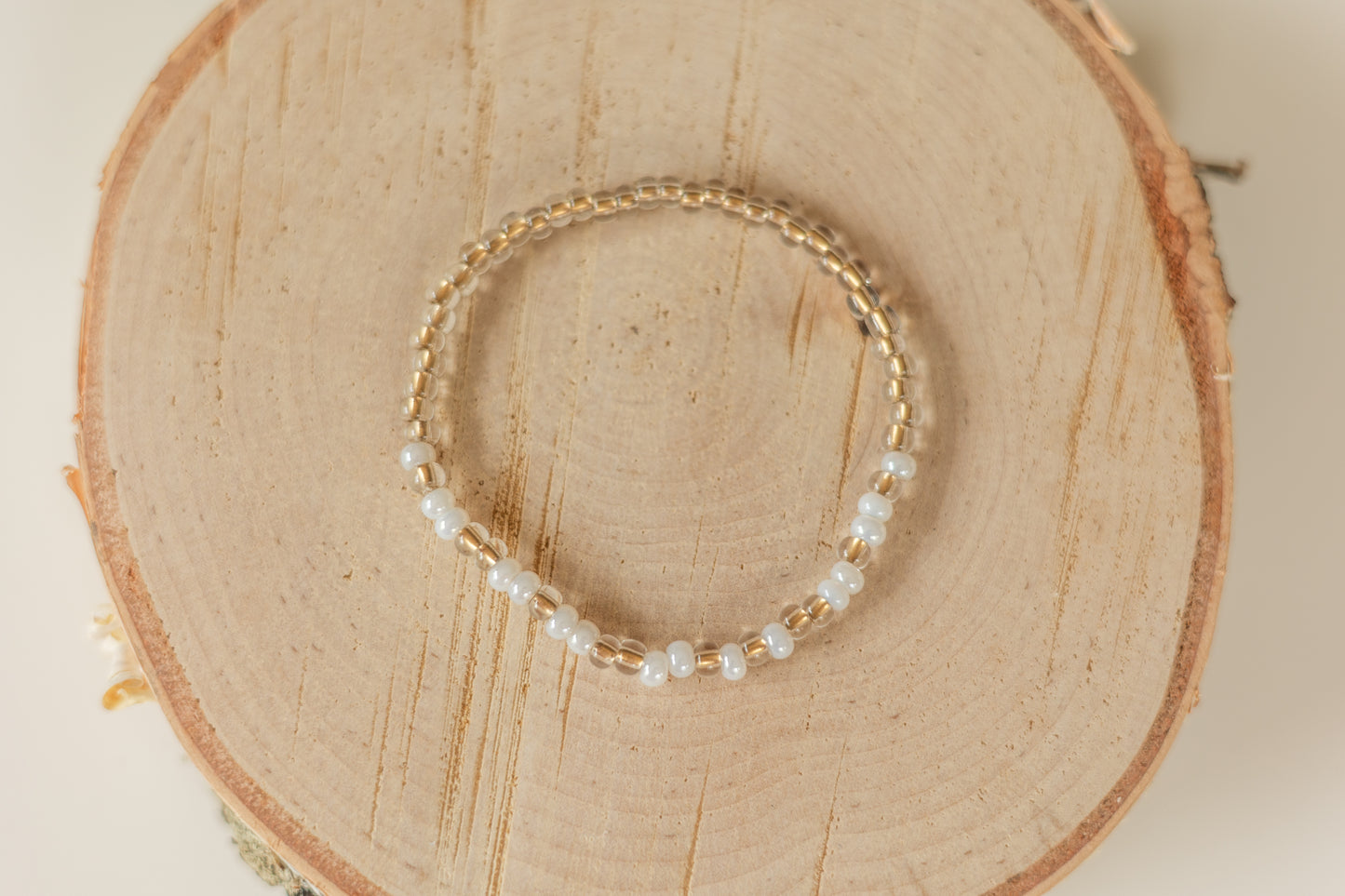 Stretch Stack Bracelet - Morse Code - AMDG