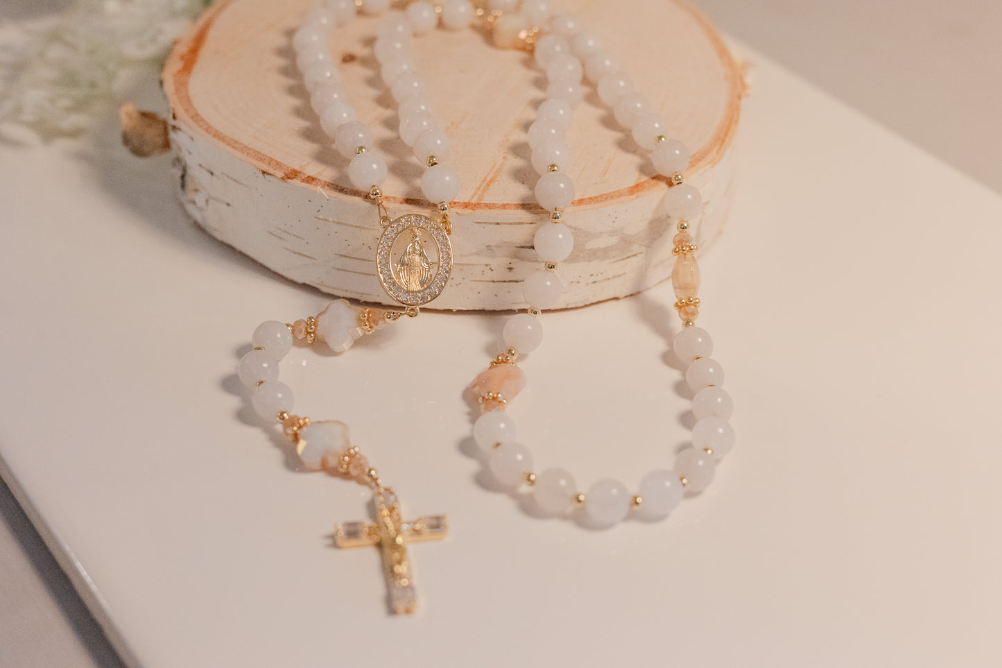 Rosary - Fleur de Lis