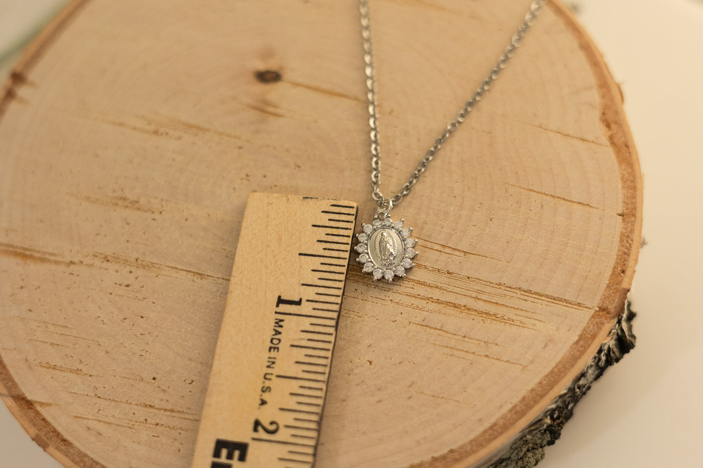 Necklace - Our Lady - Silver